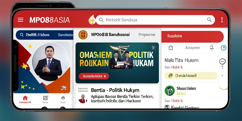 Tampilan antarmuka aplikasi MPO88ASIA yang informatif dan interaktif.