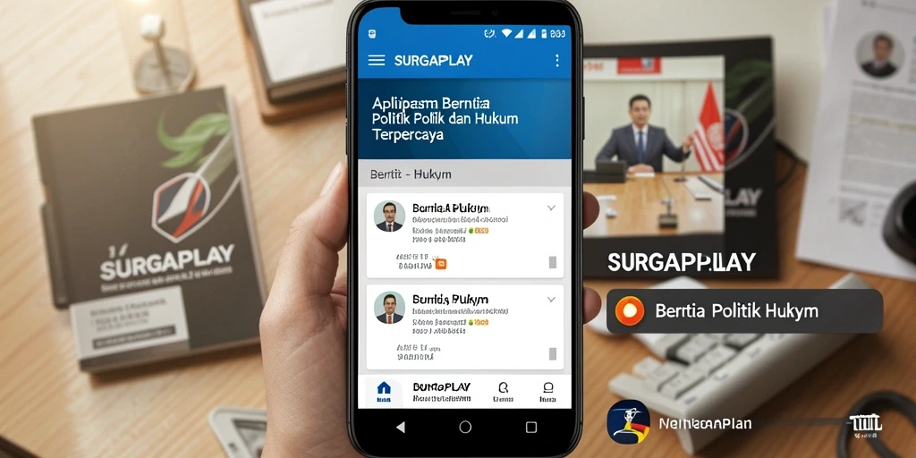 Tampilan antarmuka SURGAPLAY yang informatif dan menarik.
